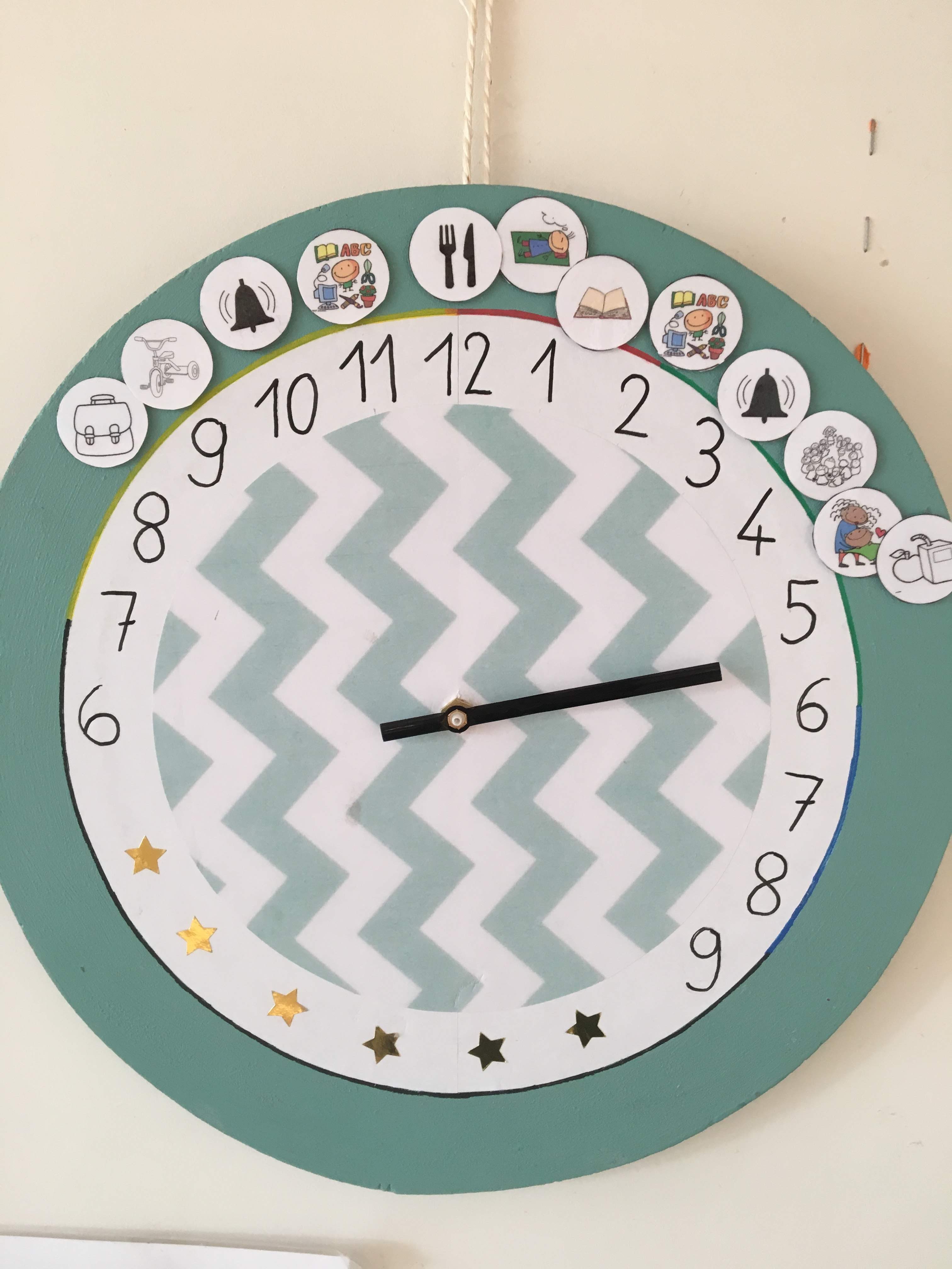 DIY - Fabriquer une horloge de routine 24h - Une araignée au plafond!